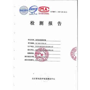 网络防雷器检测报告